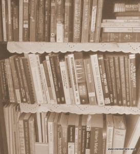 Old Fashioned Bookshelf_Connie Mann